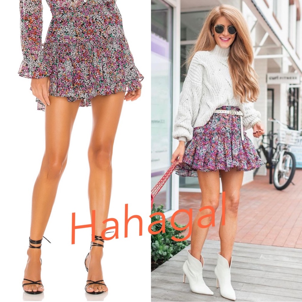 MISA Los Angeles Marion Skirt in Nazirah Floral